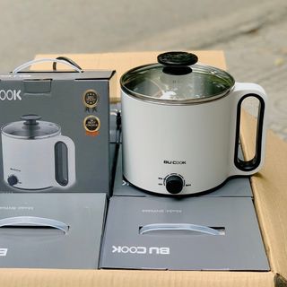 Nồi Lẩu Mini Cầm Tay, Nồi Nấu Cơm, Nấu Mì Đa Năng 1.5L BUCOOK BNP6868