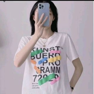 Áo thun nữ cổ tròn tay ngắn form vừa vải thun cotton dày dặn in hình dễ thương đơn giản nhiều màu hot hit xịn sò giá gốc tận xưởng hàng sẵn số lượng lớn