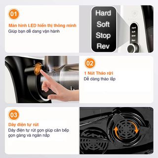 Máy Ép Trái Cây Tốc Độ Chậm, Máy Ép Chậm Trục Ngang Kaisa Villa KV-ZS168 - Hàng Chính Hãng