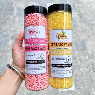 Sáp Wax lông hủ 400g nhiều mùi