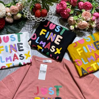 Áo thun nữ cổ tròn tay lỡ form rộng 3158 vải thun cotton khô loại 1 dày dặn dễ thương thời trang hot hit bán chạy xịn sò giá gốc tận xưởng hàng sẵn số lượng lớn