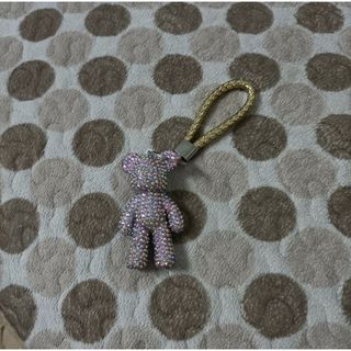 PVN48508 Set tự làm móc chìa khoá đính đá gấu bạo lực Bearbrick DIY handmade