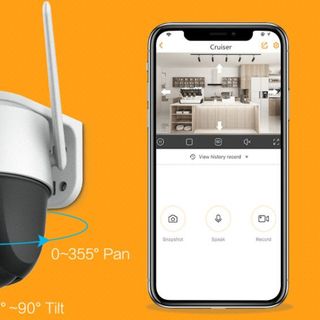 CAMERA IMOU PT 2MP IPC-S21FP (KBT) CHÍNH HÃNG TÍCH HỢP MIC