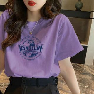 Áo thun nữ cổ tròn tay ngắn form vừa vải thun cotton mát mẻ dễ thương thời trang hot hit xịn sò giá gốc tận xưởng hàng sẵn bán chạy số lượng lớn