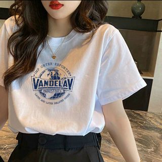 Áo thun nữ cổ tròn tay ngắn form vừa vải thun cotton mát mẻ dễ thương thời trang hot hit xịn sò giá gốc tận xưởng hàng sẵn bán chạy số lượng lớn