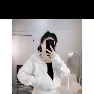 Áo Khoác Nữ Kiểu CropTop Dáng Ngắn Chất Xốp Cao Cấp