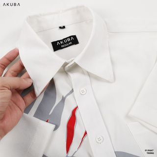 ÁO SƠ MI TAY NGẮN AKUBA 01J0667