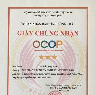 Trà Bồ Công Anh