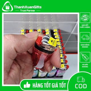 Quẹt Bic Hằng Phong In Quả Táo - Hàng Chính Hãng