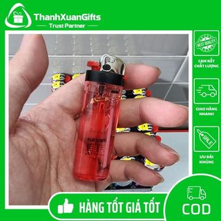 Quẹt Bic Hằng Phong In Quả Táo - Hàng Chính Hãng