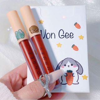 Set 5 Cây Son Vongee Hộp Thỏ Cute