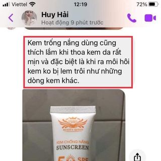 Kem chống nắng SUNSCREEN