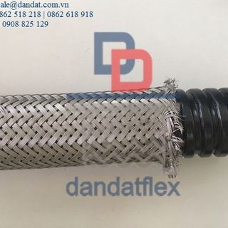 Ống ruột gà lõi thép luồn dây điện bọc nhựa pvc chịu nhiệt chống cháy giá rẻ