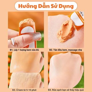 Mặt nạ sủi bọt cà rốt