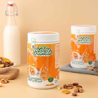 ngũ Cốc Hạt Granola 500g (10 Loạt Hạt 100% Tự Nhiên)