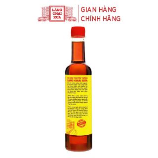 Thùng 6 Chai] Nước Mắm Nhỉ Cá Cơm Vàng Ruột Đỏ 525ml - Làng Chài Xưa