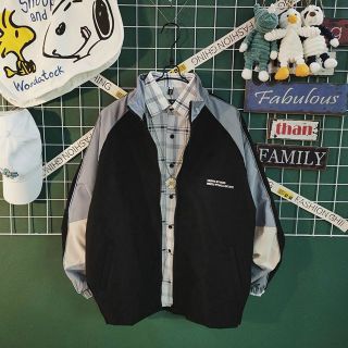 Áo khoác nam unisex cổ đứng vải dù 2 lớp phối màu độc lạ họa tiết in chữ đi mưa,cản gió,chống nắng