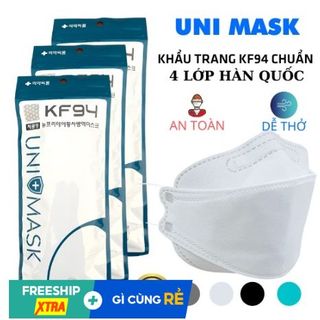 Combo 100 chiếc Khẩu trang KF94 Unimask chính hãng giá sỉ