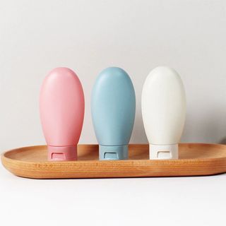 Set 3 Chai Lọ Chiết Mỹ Phẩm Kem Dưỡng Sữa Tắm Chống Tràn Nhỏ Gọn Bỏ Túi Mang Theo Du Lịch