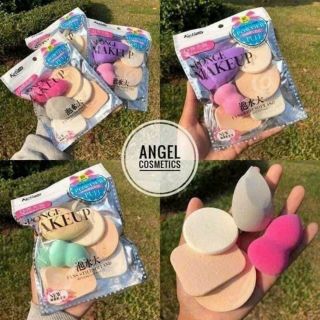 SET 6 BÔNG MÚT TRANG ĐIỂM giá sỉ
