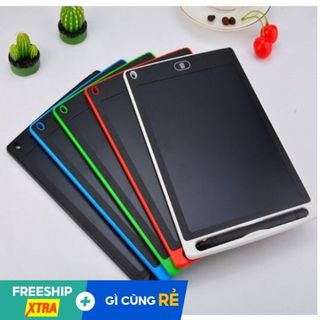 Bảng viết thông minh LCD đa sắc tự xóa 8.5 inch 10 inch 12inch cho bé tập vẽ, viết