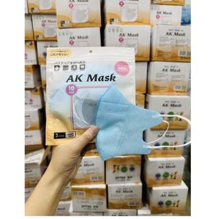Thùng 100 chiếc Khẩu trang 5D AK Mask 10 túi kháng khuẩn 10 chiếc/túi - Chọn màu tùy ý