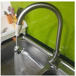 Đầu Vòi Xịt Nước Tăng Áp Cho Vòi Bồn Rửa vòi rửa chén - ĐẦU NỐI VÒI RỬA BÁT TĂNG ÁP XOAY 360 ĐỘ ĐIỀU CHỈNH CHẾ ĐỘ