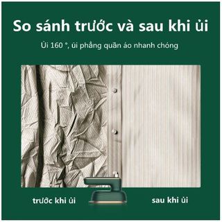 Công suất 33W mới Bàn ủi hơi nước cầm tay xoay 180 độ mini cao cấp
