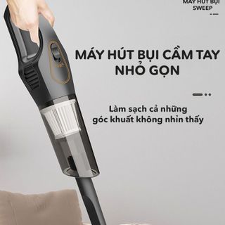 MÁY HÚT BỤI CHÍNH HÃNG SWEEP MÁY HÚT BỤI Ô TÔ - MÁY HÚT BỤI CÂM TAY ĐA NĂNG - MÁY HÚT BỤI MINI KHÔNG DÂY - BẢO HÀNH 6 THÁNG