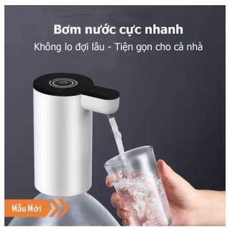 Vòi Bơm Nước Tự Động Đa Năng Smart Pump, Đầu Bơm Thông Minh Rót Nước Rảnh Tay Từ Binh Lọc. TidoHome WP01