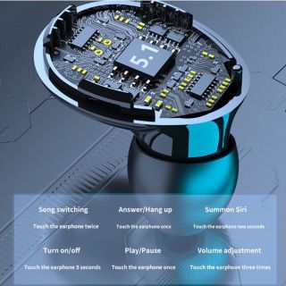 Tai Nghe Bluetooth không dây M10 bản Pro pin Trâu, nút cảm ứng tự động kết nối chống nước chống ồn