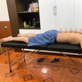 Giường massage bấm huyệt trị liệu gấp gọn vali