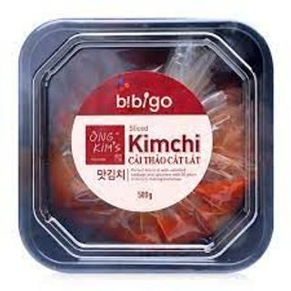 Hộp nhựa đen đựng kimchi bibigo 500g