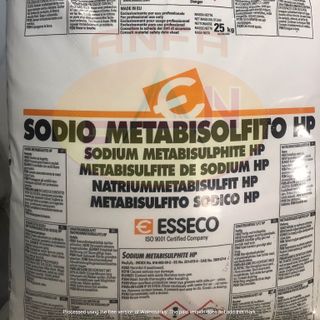 Chất tẩy trắng thực phẩm Sodium Metabisulfite (E223) - Esseco Ý giá sỉ