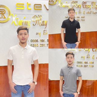 Áo Polo chất liệu cotton thái cao cấp