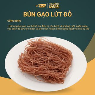 BÚN GẠO LỨT ĐỎ HỮU CƠ 500G - MR.ECO HEALTHY FOOD