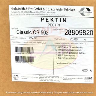 Chất tạo đông Pectin Đức (E440) giá sỉ