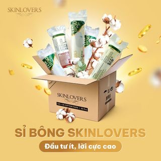 Tìm Đại Lý Phân phối Bông tẩy trang cao cấp Skinlovers 150 miếng