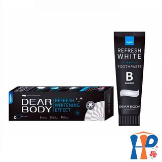 Kem đánh răng Dear Body White Toothpaste 100gr (thơm miệng, trắng răng, ngừa sâu răng)