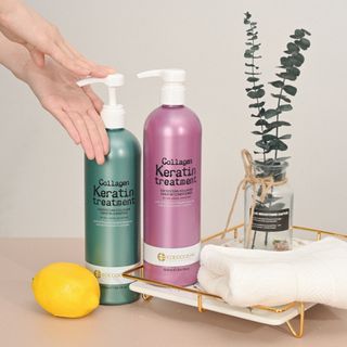 Dầu cặp gội xả Edocean collagen keratin treatment