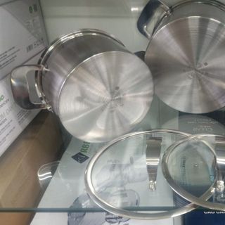 Bộ nồi inox Arber AN03S 3 món hàng chính hãng