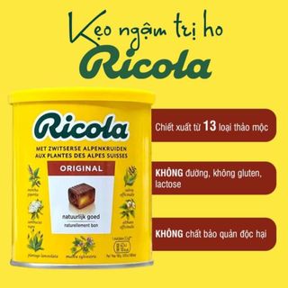 Kẹo ngậm trị ho thảo dược Ricola - Đức chính hãng giá sỉ
