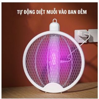 Đèn bắt muỗi cầm tay sạc điện vợt muỗi tốt bảo hành 12 tháng