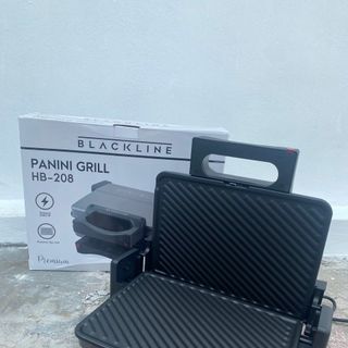 Máy kẹp bánh mỳ Panini Grill HB-208