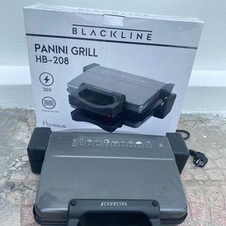 Máy kẹp bánh mỳ Panini Grill HB-208