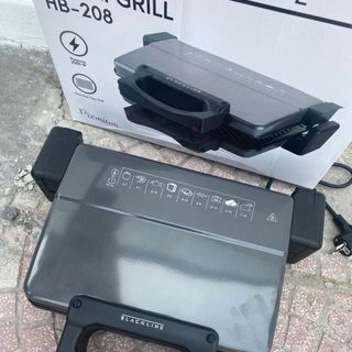 Máy kẹp bánh mỳ Panini Grill HB-208