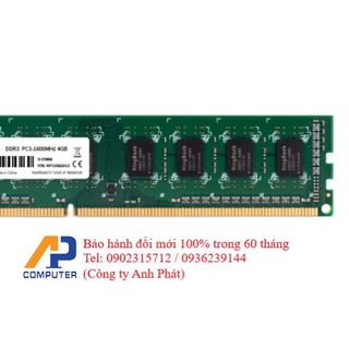 Ram Máy tính KINGBANK DDR3/1600Mhz 8GB - Chính hãng New 100% giá sỉ