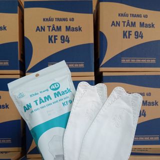 thùng 300 chiếc khẩu trang kf94 An Tâm