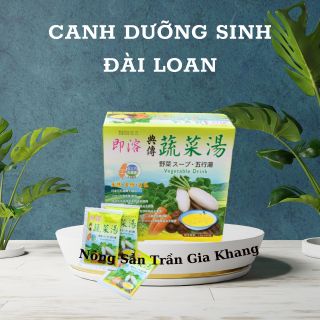 Canh dưỡng sinh đài loan (hộp 60 gói 15g) dạng bột hòa tan