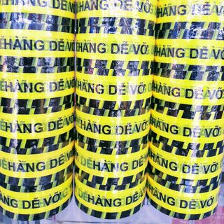 BĂNG KEO HÀNG DỂ VỠ 100 YARD LỐC 6 CUỘN